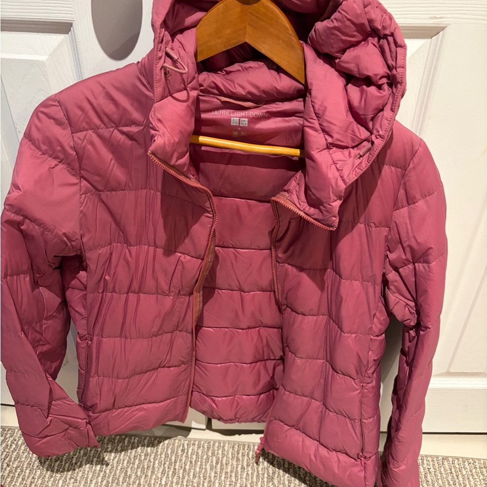 Uniqlo, light puffer coat